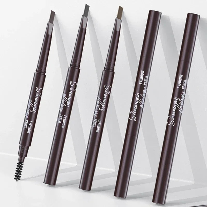 5 Colors Eyebrow Pencil Waterproof Long-lasting Double-headed Tattoo