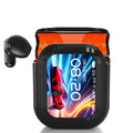 NE20 AI Instant Translation Wireless Earbuds Bluetooth 6.0 Headphones IPX4 Waterproof Long Endurance Battery Life Touch Screen Zpaxo Black