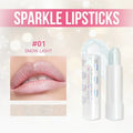 Diamond Pearlescent Lipstick Waterproof Long Lasting Non-stick Cup Matte Velvet Shiny Lipsticks Red Sexy Lips Makeup Cosmetics Zpaxo 01