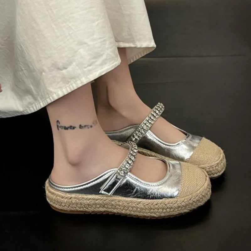 Women's Summer Round Closed Toe Comfortable Lightweight Slippers 2026 Zpaxo