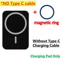 15W Magnetic Wireless Car Charger Mount – iPhone & Xiaomi Wireless Car Charger Zpaxo BLACK