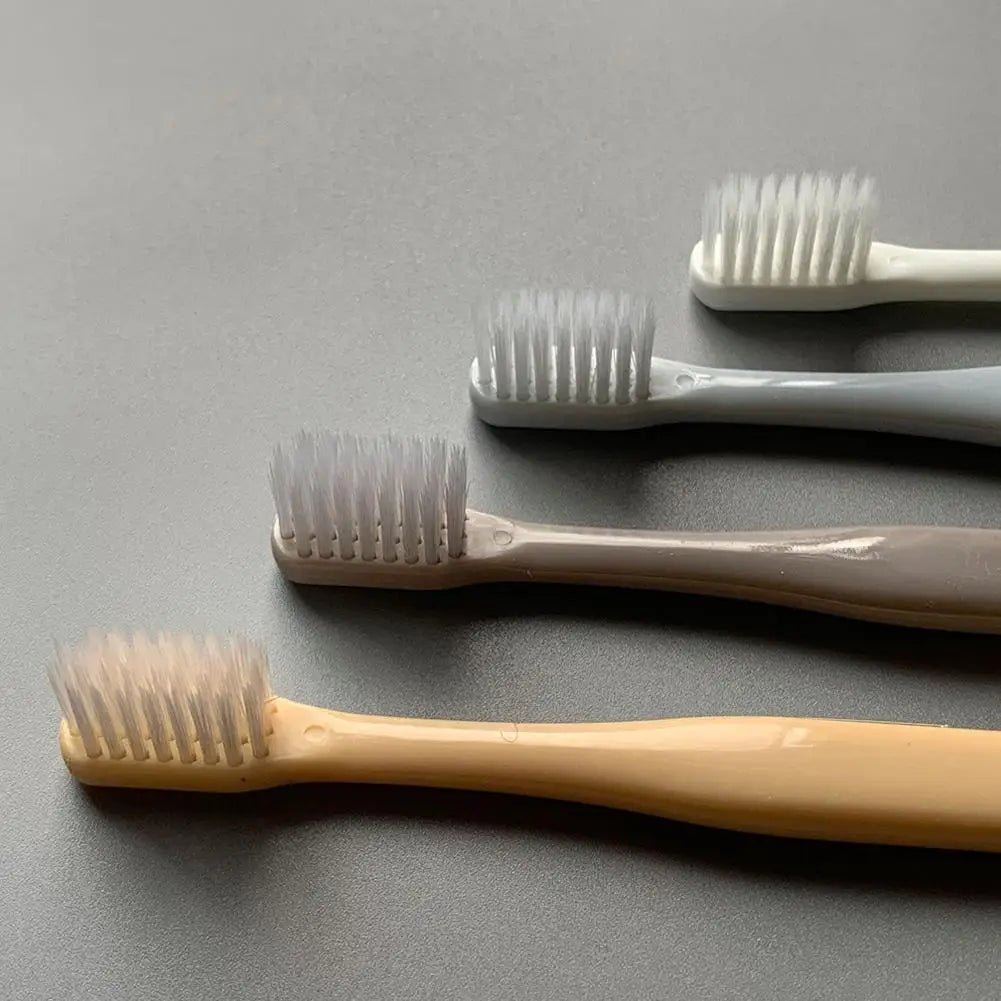 4-Pack Soft Bristle Toothbrush – Deep Clean Sensitive Gum Care Manual Toothbrush Set Zpaxo