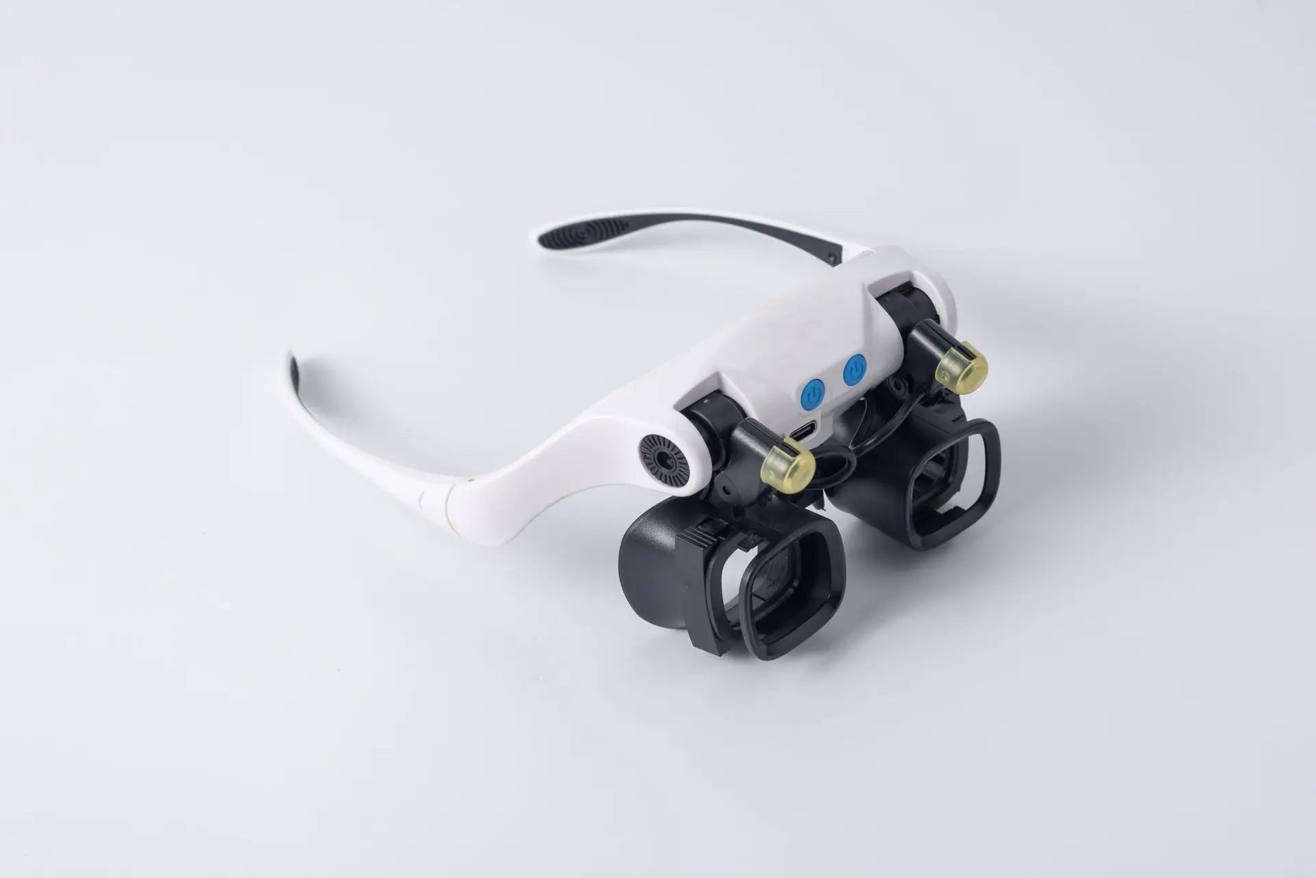 Jewelers Magnifying Glass Close Work Glasses Light 5 Interchangeable