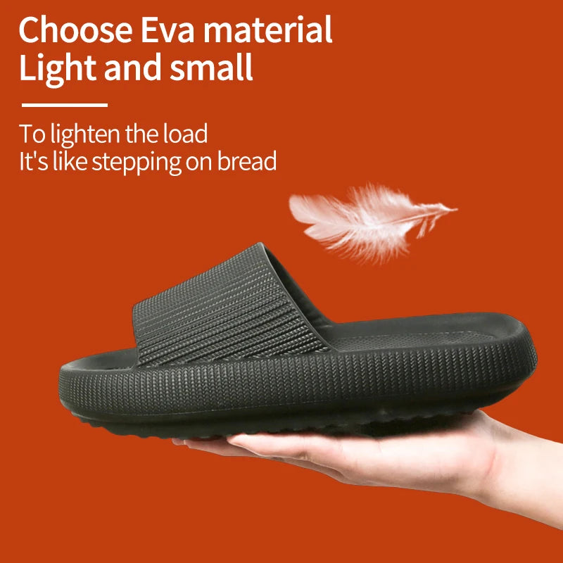 EVA Sandals Slippers Simple Men Women Wear Thick-soled Non-slip