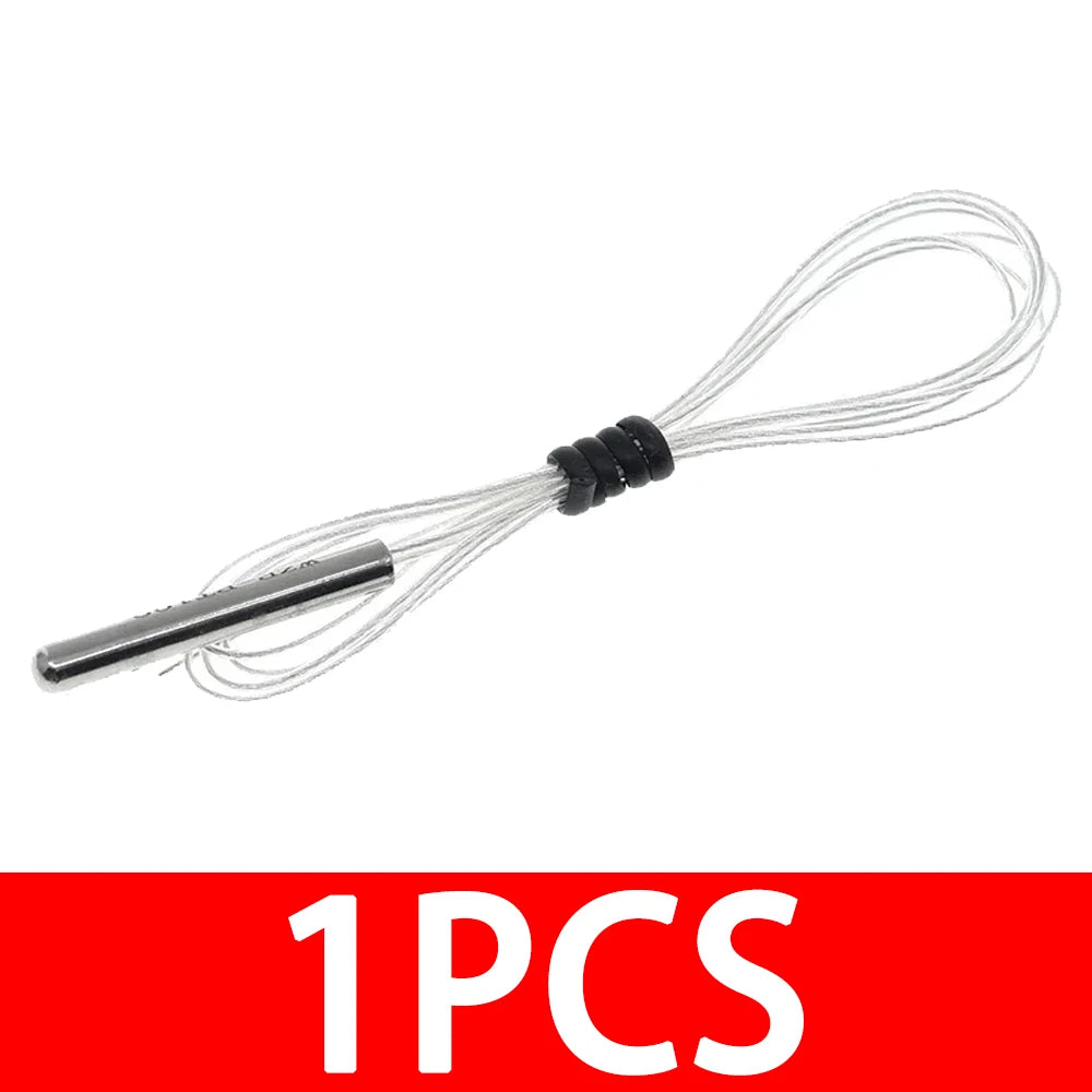 PT100 Platinum Resister Temperature Sensor Waterproof Temp Probe 20 Zpaxo 1PCS