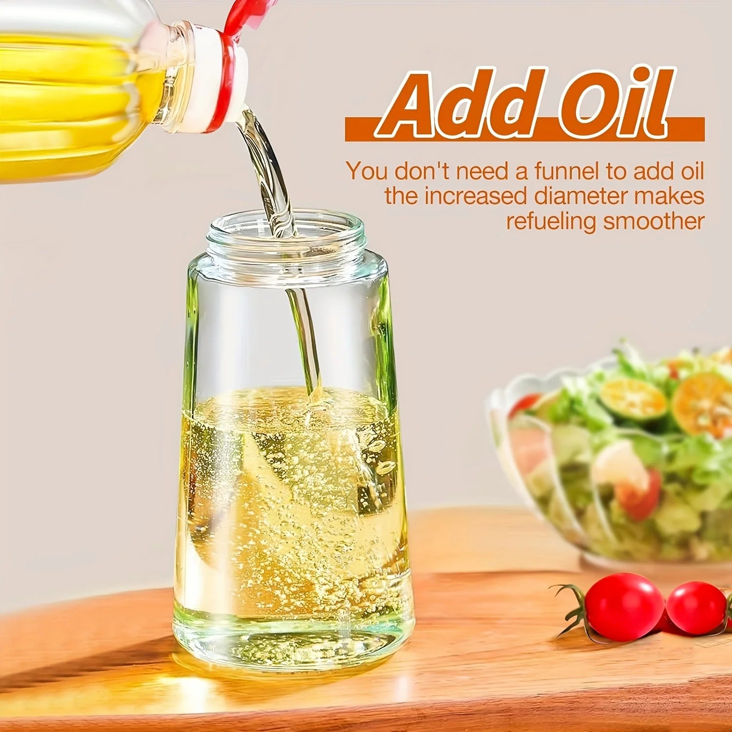 Glass Oil Spray Bottle – Olive Oil Sprayer for BBQ & Baking Oil Spray Bottle Zpaxo