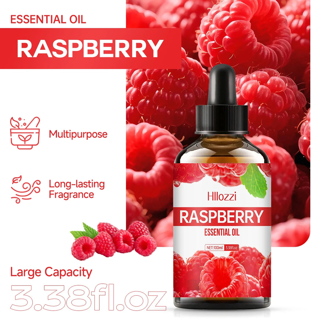 RASPBERRY ESSENTIAL OIL High-quality Moisturizing Nourishing Massage Zpaxo