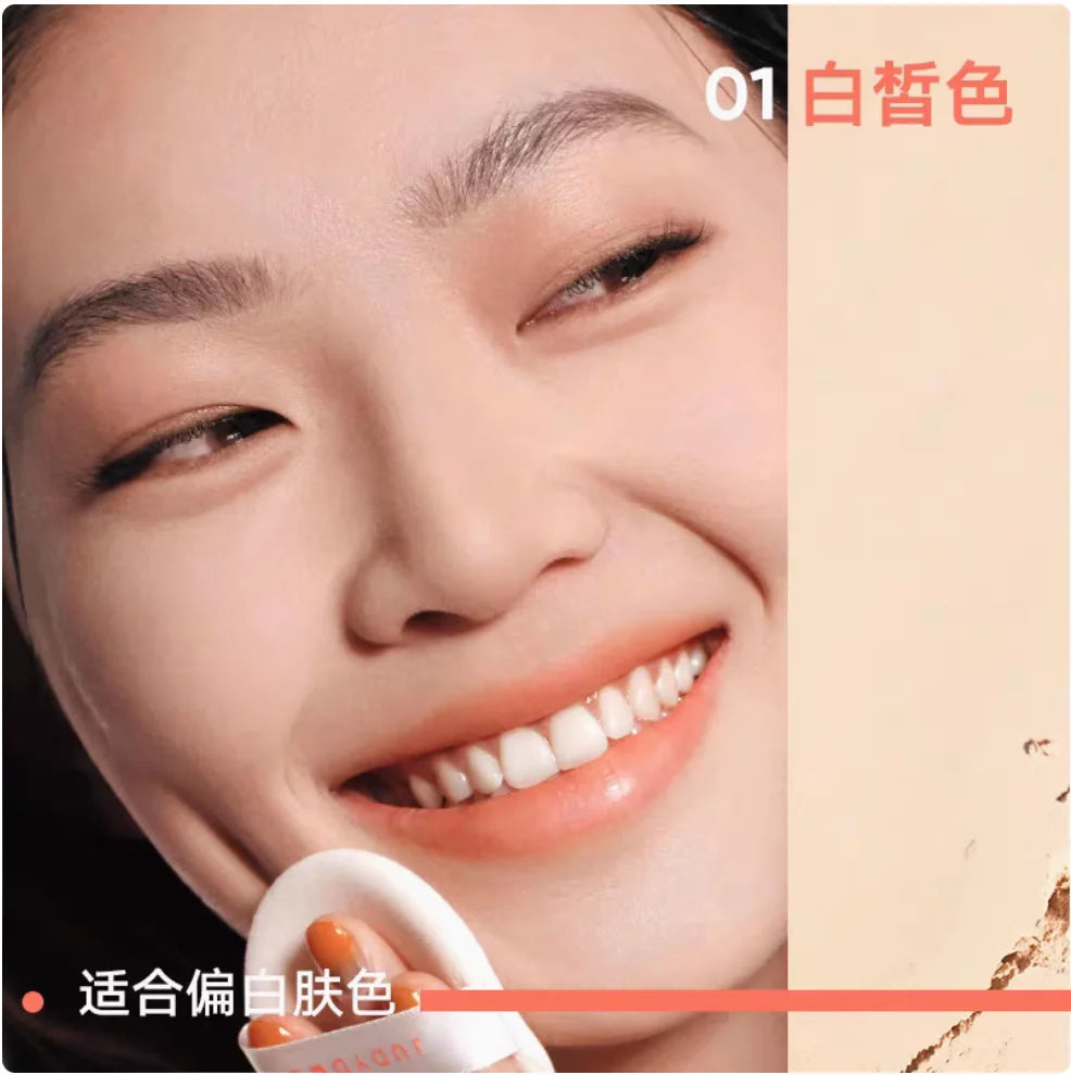 Judydoll Sunscreen Pressed Powder Makeup Setting Lasting Oil Control Zpaxo 01