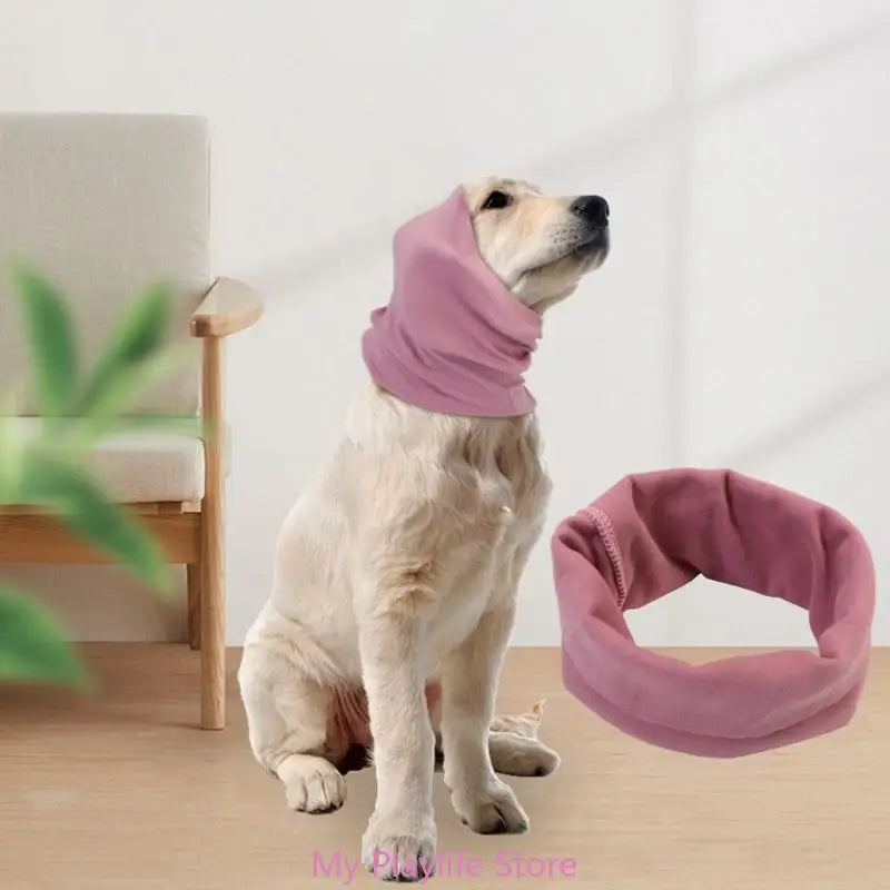 Dog Grooming Ear Wrap Soft Noise-proof Earmuffs Pet Cover Noise