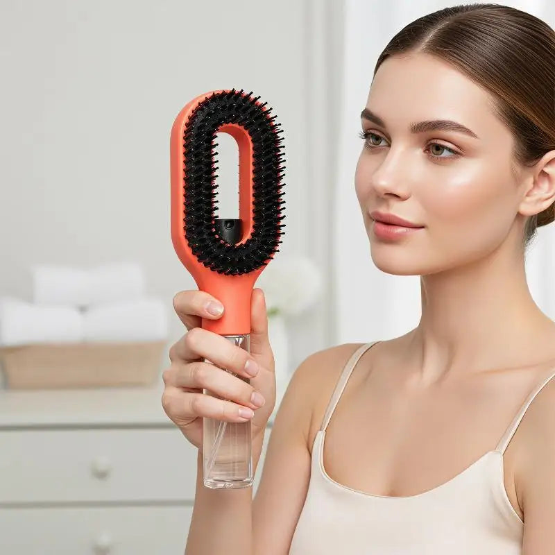 1 Spray Massage Comb Anti Static Scalp Massager Essential Oil Water Zpaxo