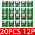 1 5 USB 3 C 16 Pin Test PCB Adapter Connector Socket Data Cable Zpaxo 20PCS 12P