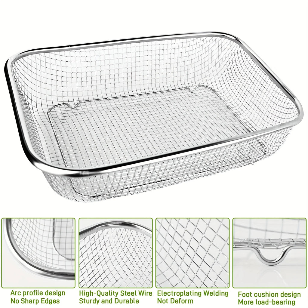 Stainless Steel Soil Sieve Mesh Gardening Rock Filtering Composting