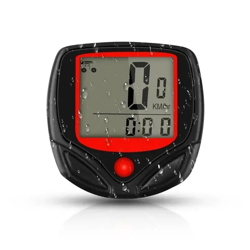 Wired Bike Computer LCD Speedometer & Odometer – IPX5