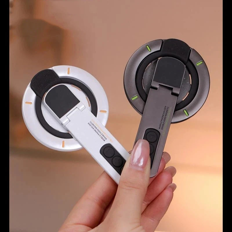 360° Rotating Magnetic Phone Stand – 3-in-1 Holder for iPhone