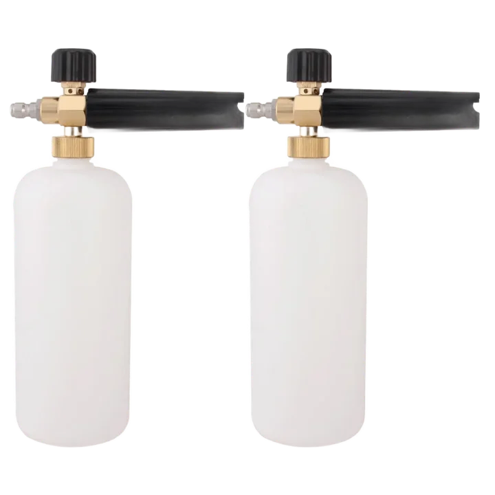 Snow Foam Cannon 1/4" Quick Connect | Car Wash Pressure Washer Gun Snow Foam Cannon Zpaxo 2pcs