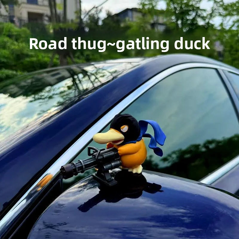 Street Bandit Gatling Figurine – Creative Car Interior Ornament