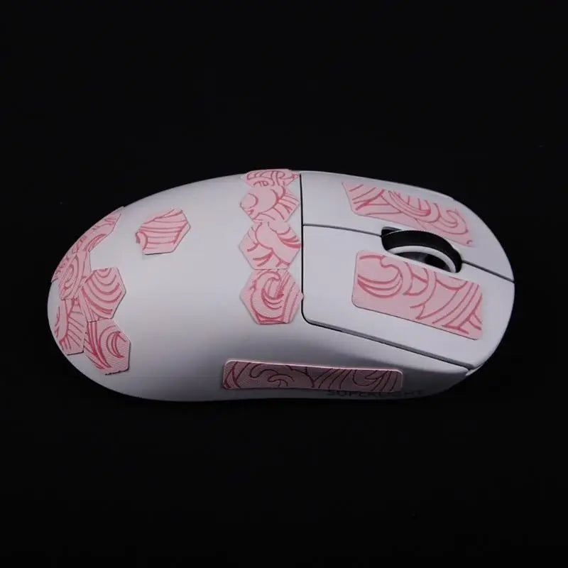 652F Esportstiger Mouse Skin Anti-slip Grip Tape DIY Version Gaming Zpaxo