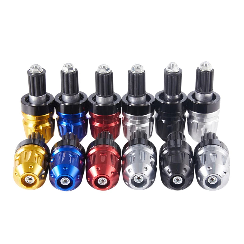 Pathfinder Handlebar Grips Motorcycle Cap End Plugs Counterweight Zpaxo