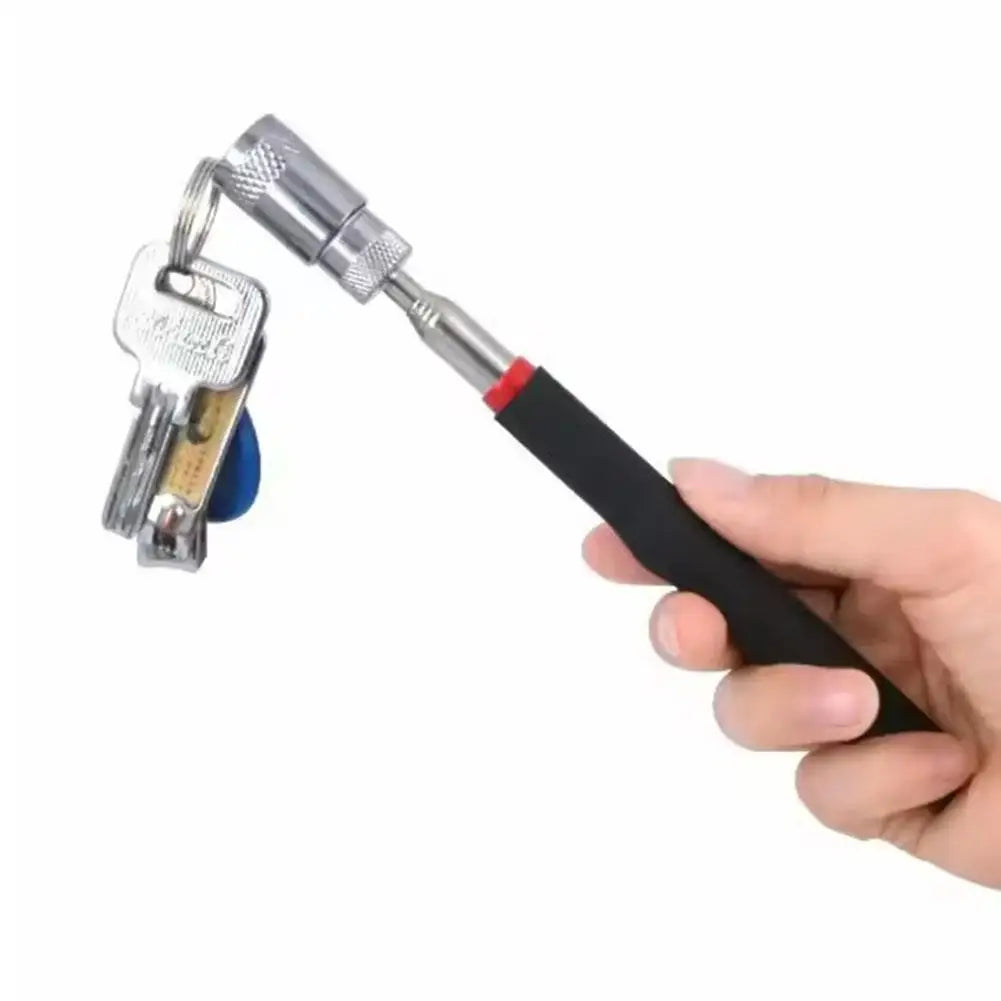 Telescopic Magnetic Pickup Tool with LED Light | Extendable Rod Magnetic Pickup Tool Zpaxo