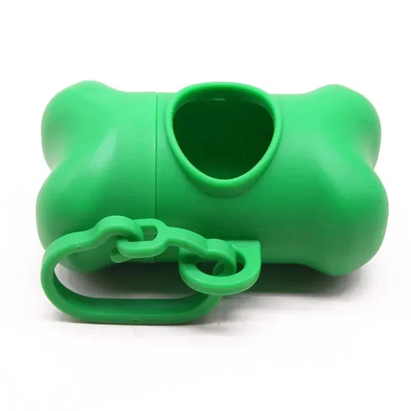 Bone Shape Dog Poop Bag Dispenser – Portable Pet Waste Holder