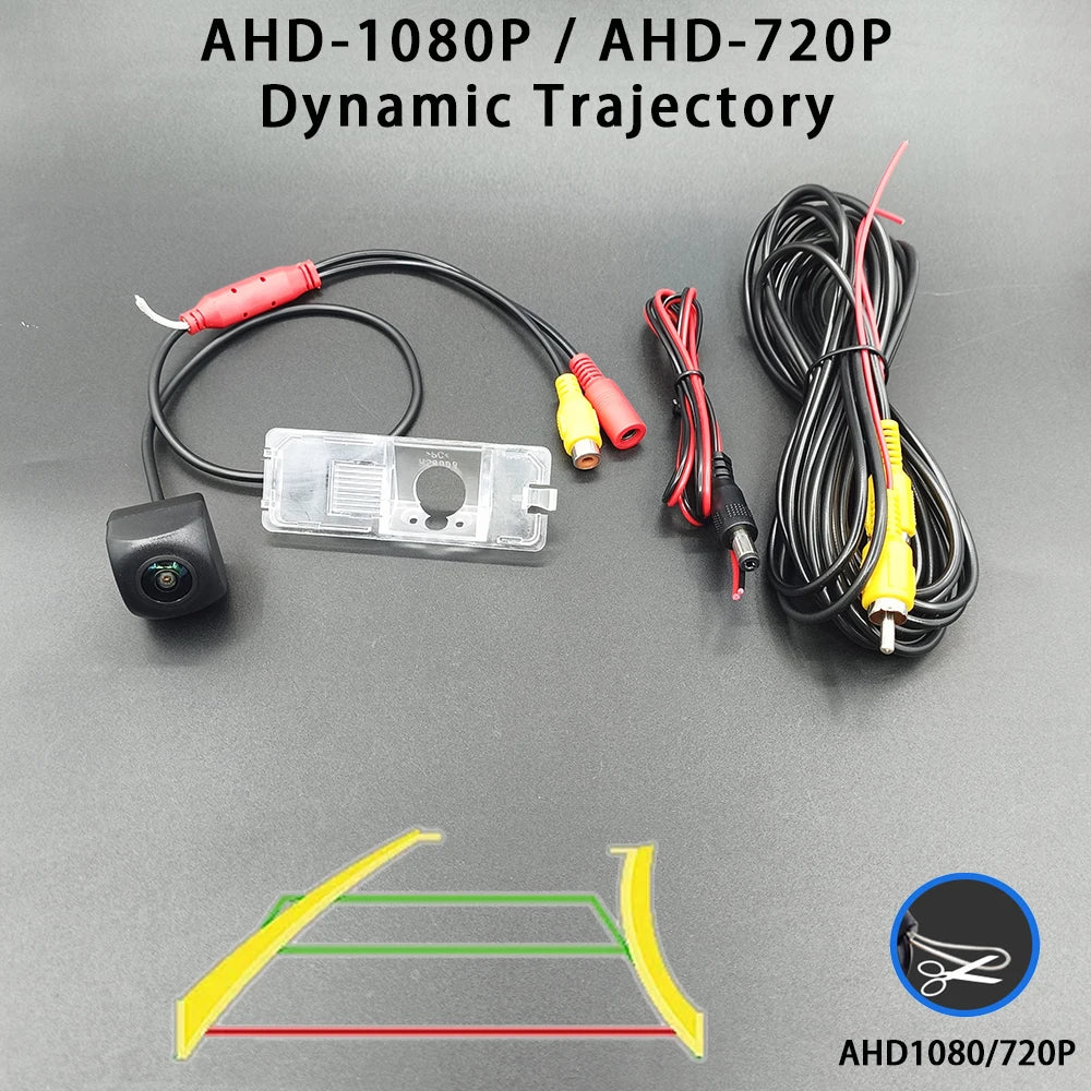 170 Degree AHD 1080P CVBS Car Rear View Camera VW Passat CC B6 Polo