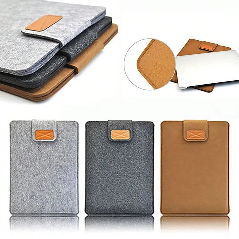 Anti-Scratch Felt Protector Bag Laptop Bag Tablet Protection Case 11 13 15 Inch Tablet Storage Bag For iPad Air Macbook Notebook Zpaxo