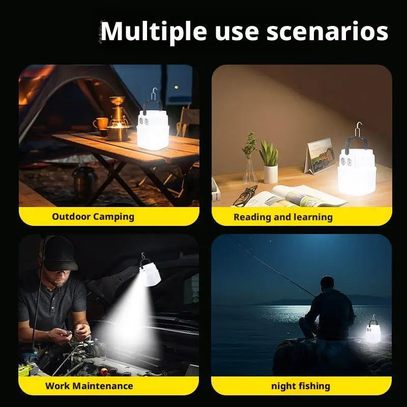 ESMARTER Solar & USB-C LED Camping Lantern – Portable Light