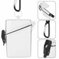 Waterproof Clear Badge Case ID&Credit Card Cash Holder Transparent