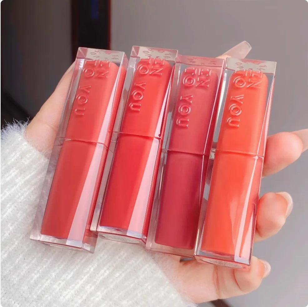 Into You Glowing Lipstick 3g Lip Rouge Long lasting Lip Glaze Natural Bare Color Lipstick Intoyou Makeup Zpaxo