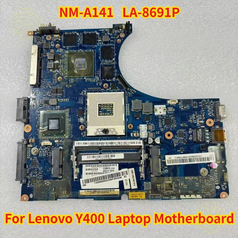 Lenovo Y400 Laptop Motherboard NM-A141 LA-8691P HM76 GT650M Tested Ok