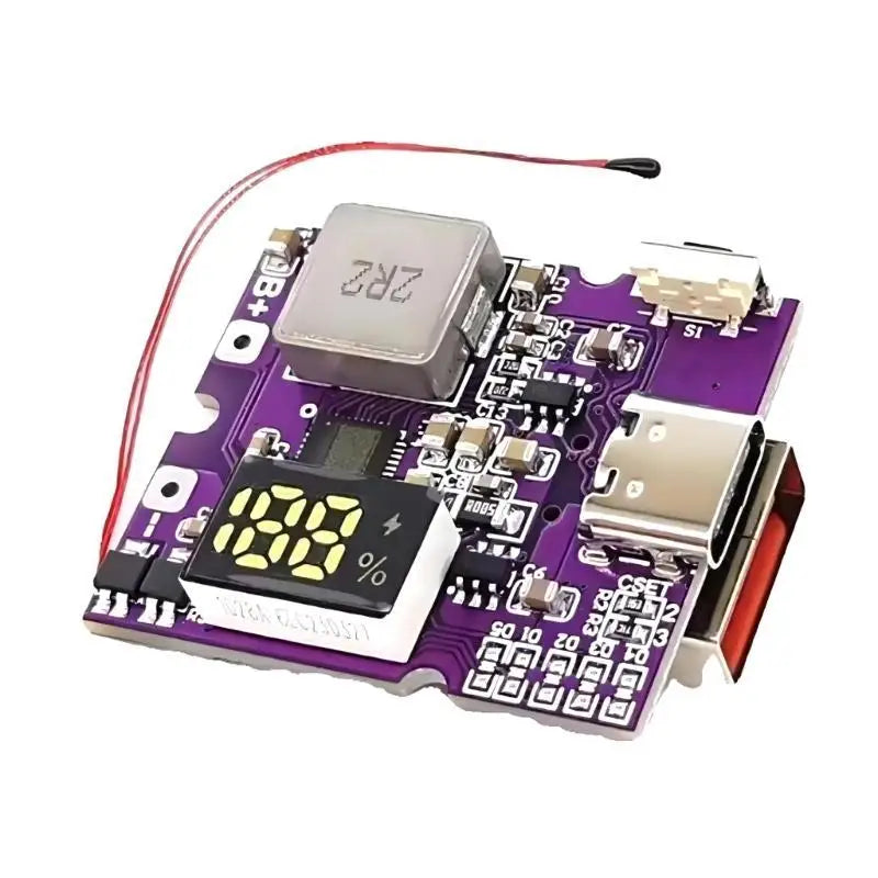 652F 22.5W Bidirectional Fast Charging Mobile Power Module Circuit Board Zpaxo C and A port digital CN