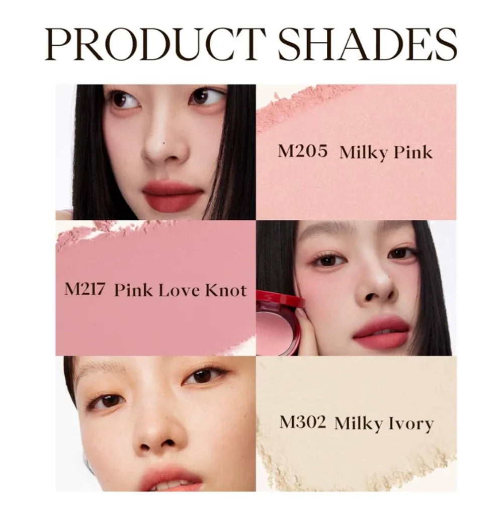 JOOCYEE BLUSHER HIGHLIGHTER Versatile Shades Long-lasting Zpaxo