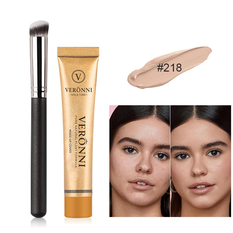 14 Liquid Concealer Foundation Moisturizing Long-lasting Lightweight Zpaxo 218