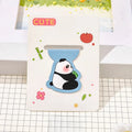 Cute Cartoon Panda Book Page Clips Kawaii Animal Bookmark Markers