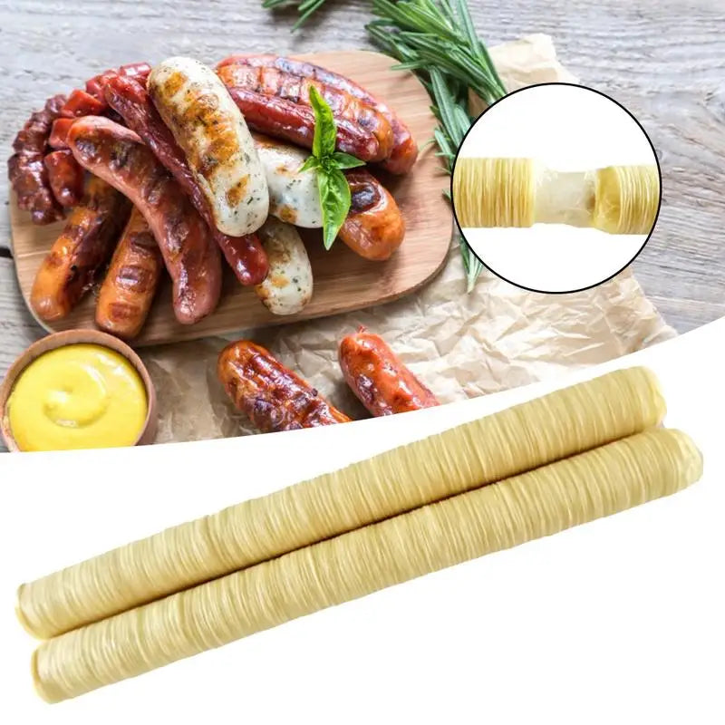 Kitchen Accessory Silicone Collagen Casings Sausage Ham Roast