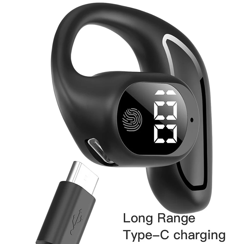 TWS Bluetooth 5 3 Headphone Ear Hook Wireless Earphone Hifi Stereo