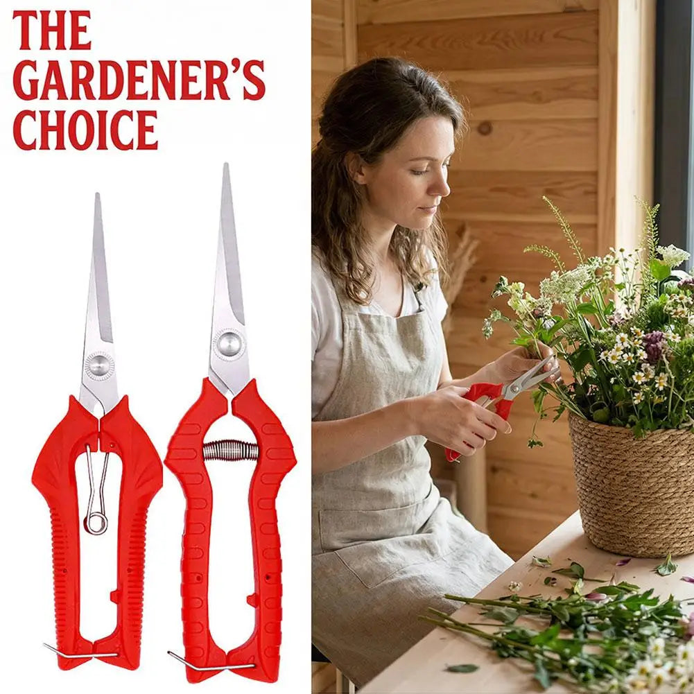 Ergonomic Pruning Shears for Fruit Trees – Stainless Steel Garden Scissors Pruning Shears Zpaxo