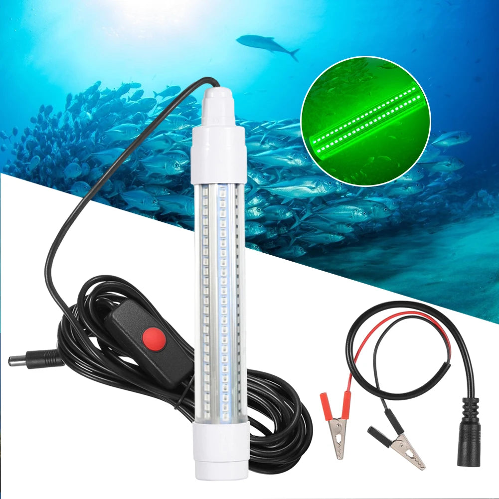 LED Underwater Fishing Light Attractor Multifunction Glowing Fish
