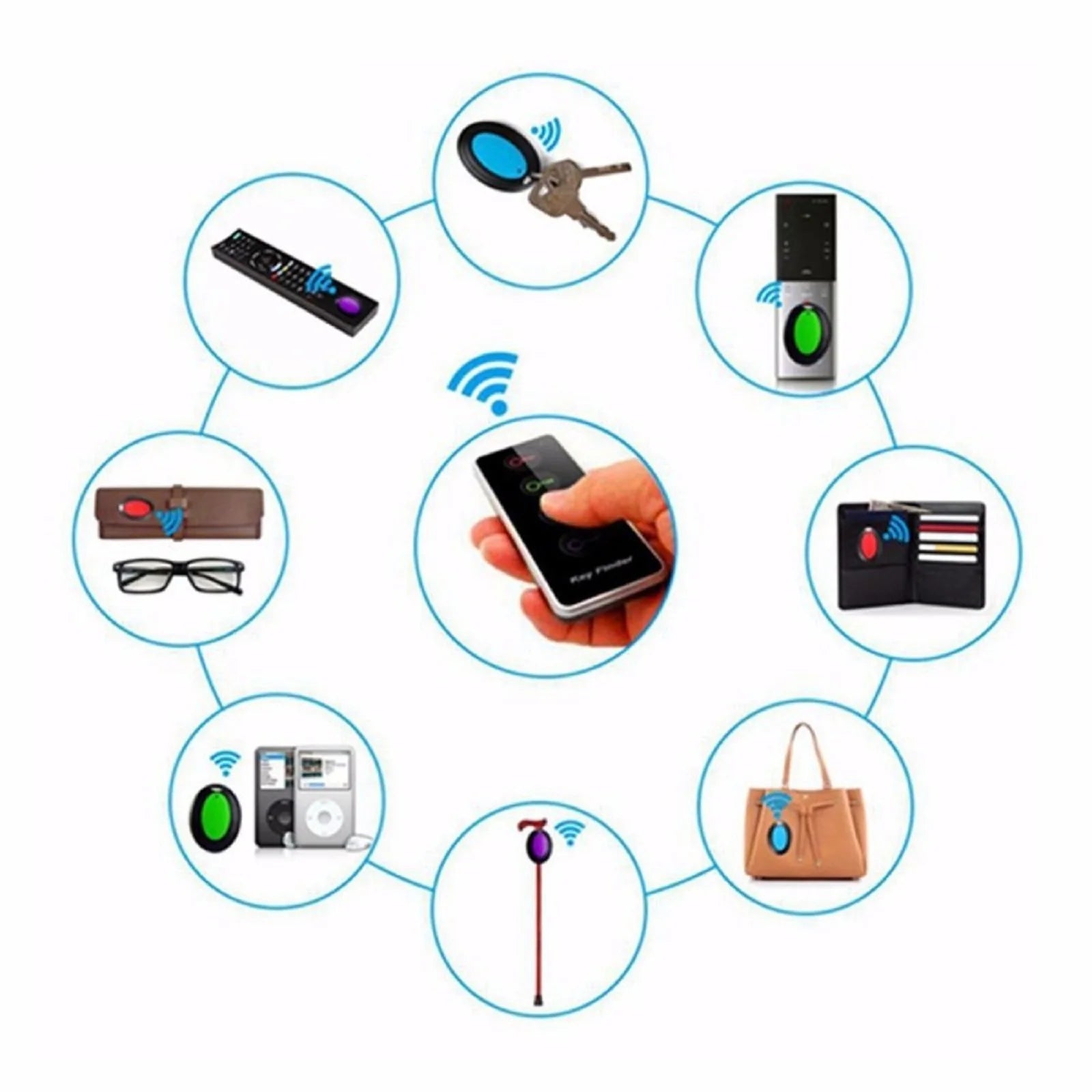 Wireless Key Finder RF Locator Pet Tracker Wallet Remote Control 1