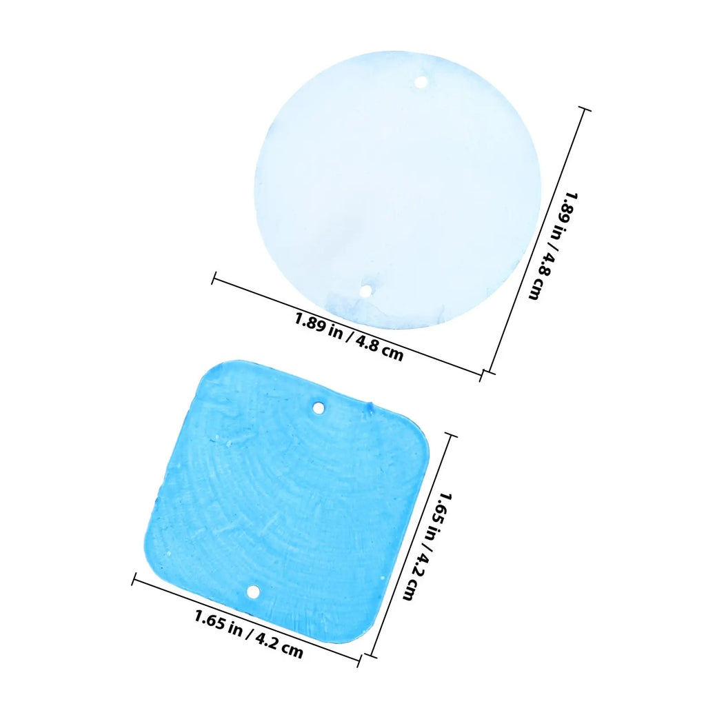 Square Round Natural Shell DIY Craft Making Pendant Dream Catcher