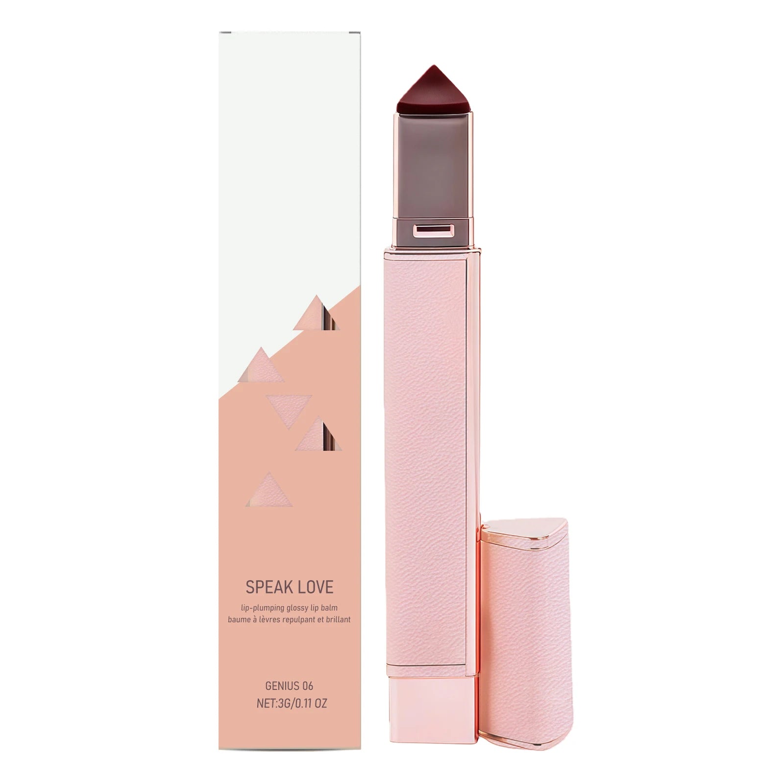 7-Color Moisturizing Lip Balm – Long-Lasting & Anti-Chap Moisturizing Lip Balm Zpaxo Genius 06 Brown