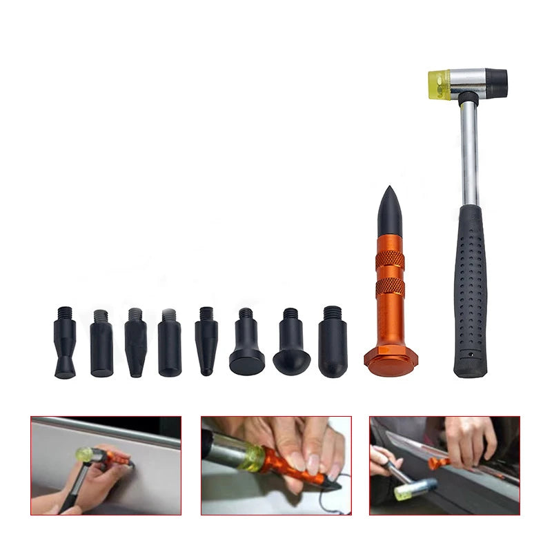 Dual-Head Rubber & Nylon Mallet for Jewelry Craft & DIY
