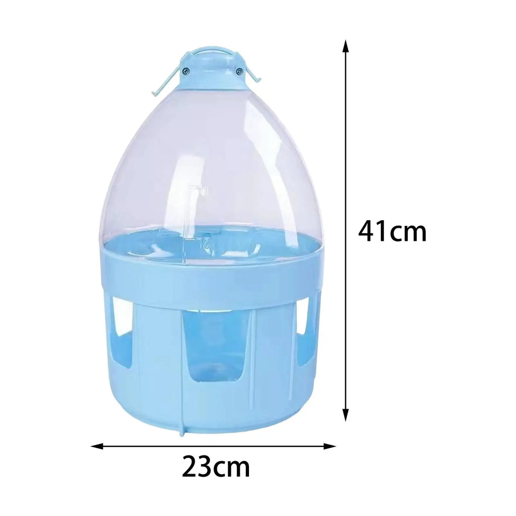 Pigeon Feeder Waterer Pet Supplies Portable Pigeon Automatic Water Feeder Automatic Pigeon Waterer for Quail Canary Drinking Zpaxo