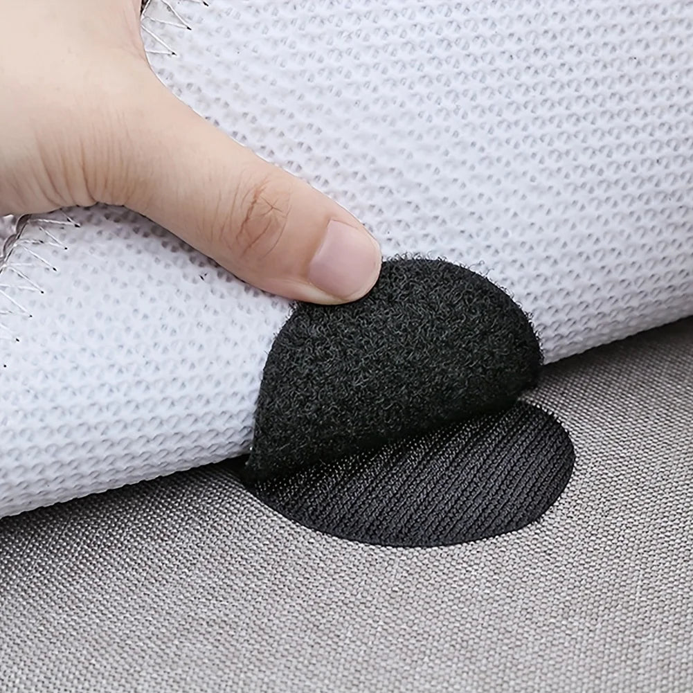 Self-Adhesive Hook & Loop Fastener Dots – 10pc Anti-Slip Hook Loop Fastener Dots Zpaxo