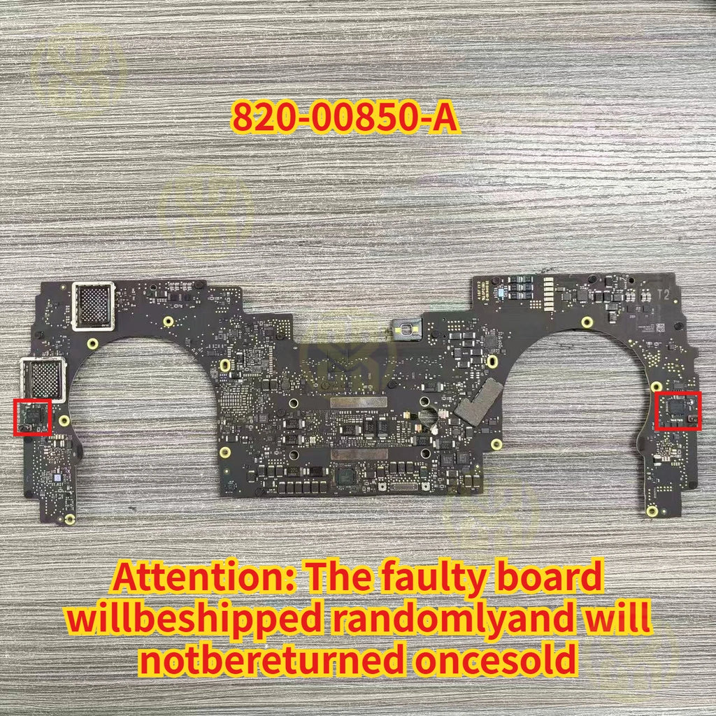 Macbook A1989 820-00850-A Faulty Logic Motherboard CD3215 Chip 2018