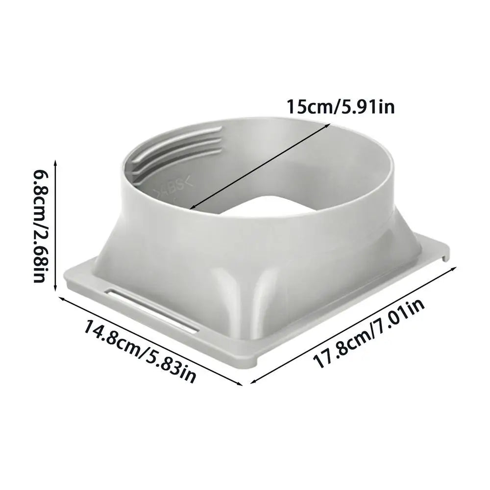 Portable AC Hose Connector 5 9-Inch Air Conditioner Coupler Adapter