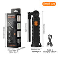 Rechargeable Magnetic COB LED Work Light – Folding Camping Flashlight