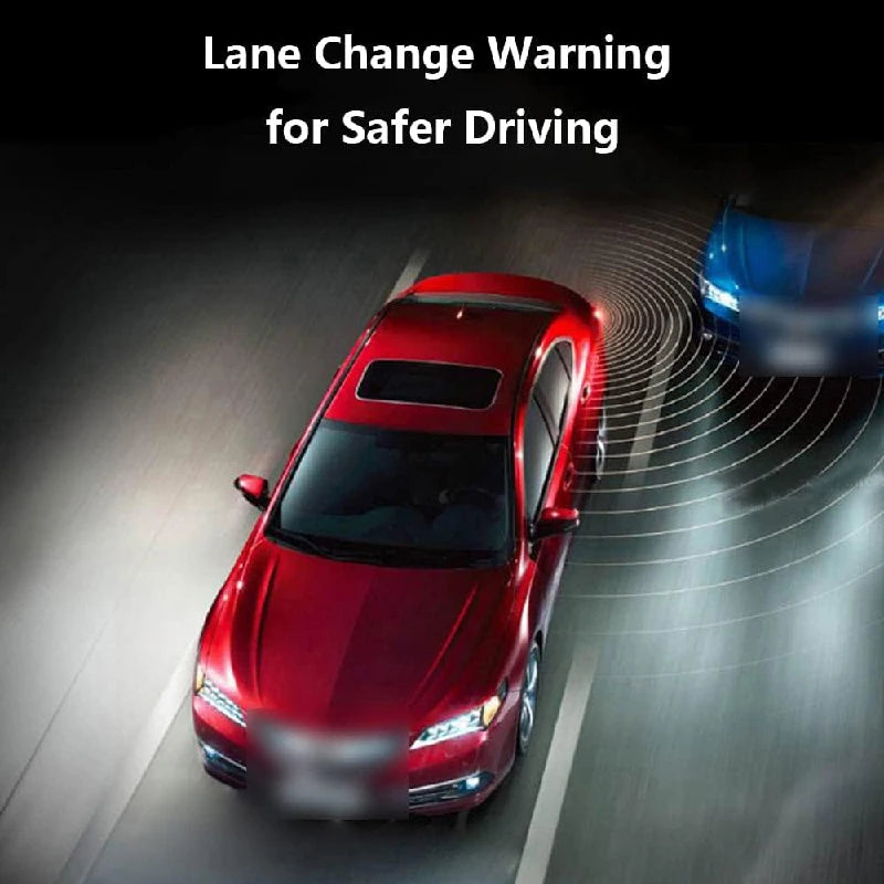 Universal Blind Spot Sensor Radar Warning Monitoring System LCA Lane