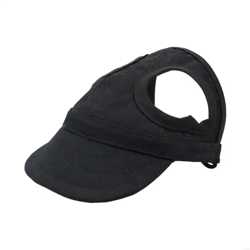 Stylish Dog Cap 4 Size Available Breathable Design Pet Sun Hat For Daily Walks And Play Beach Zpaxo Black M CN