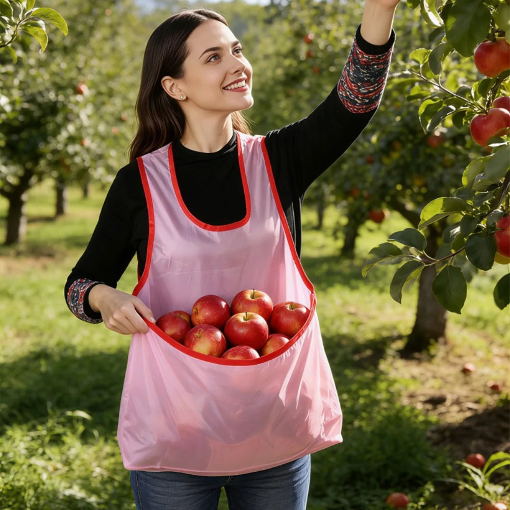 Multifunctional Picking Skirt Drying Apron Portable Clothes Rack